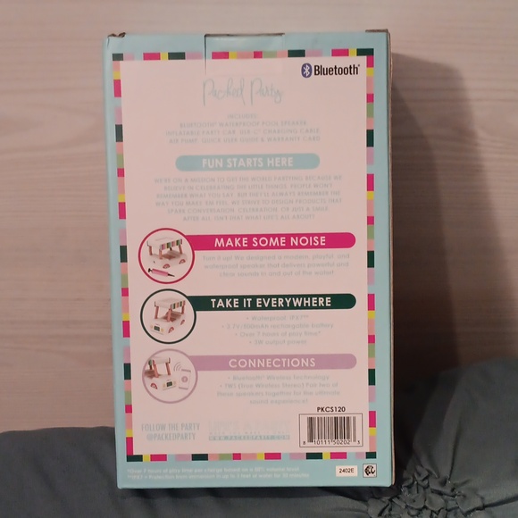 Inflatable pool speaker bluetooth - Picture 3 of 3